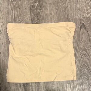 Zenana Outfitters Cream Tube Top